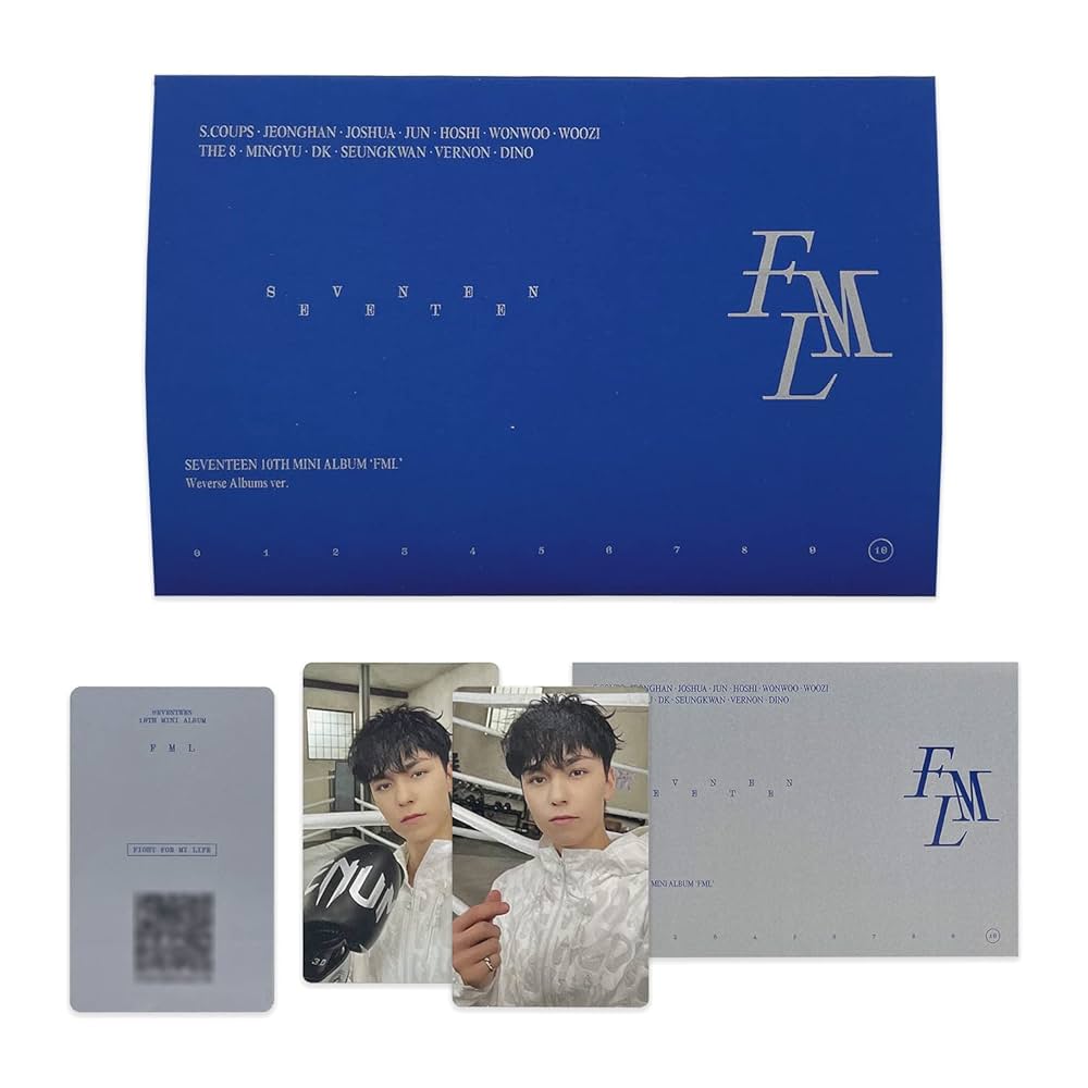 SEVENTEEN - 10th Mini Album [FML] (WEVERSE ALBUMS Ver.) Card
