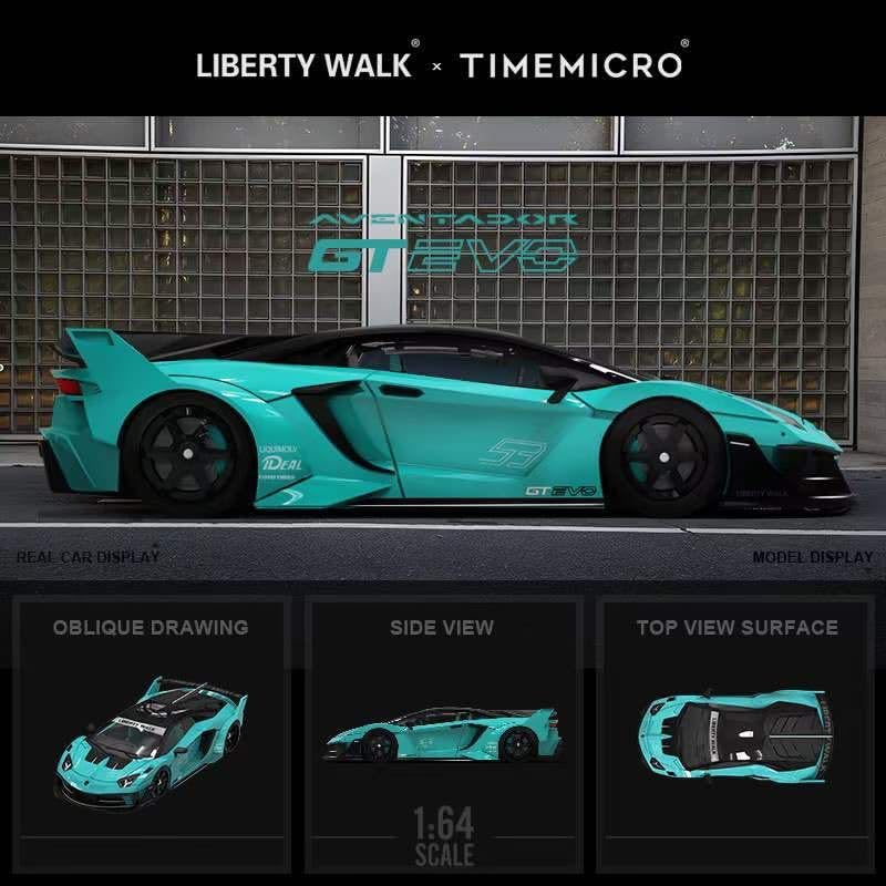 Amazon | 1/64 timemicro ランボルギーニ アヴェンタドール LP700 GT