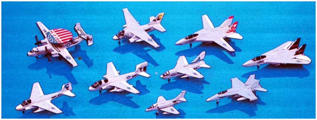 Amazon | ピットロード 1/700 スカイウェーブシリーズ アメリカ海軍機