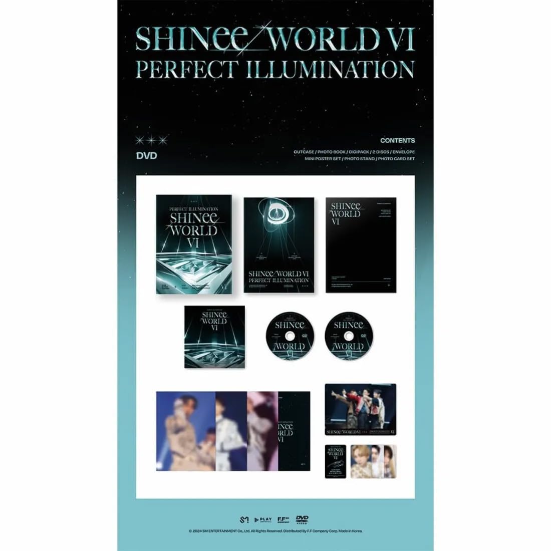 Amazon.com : DREAMUS Shinee World VI Perfect Illumination in Seoul