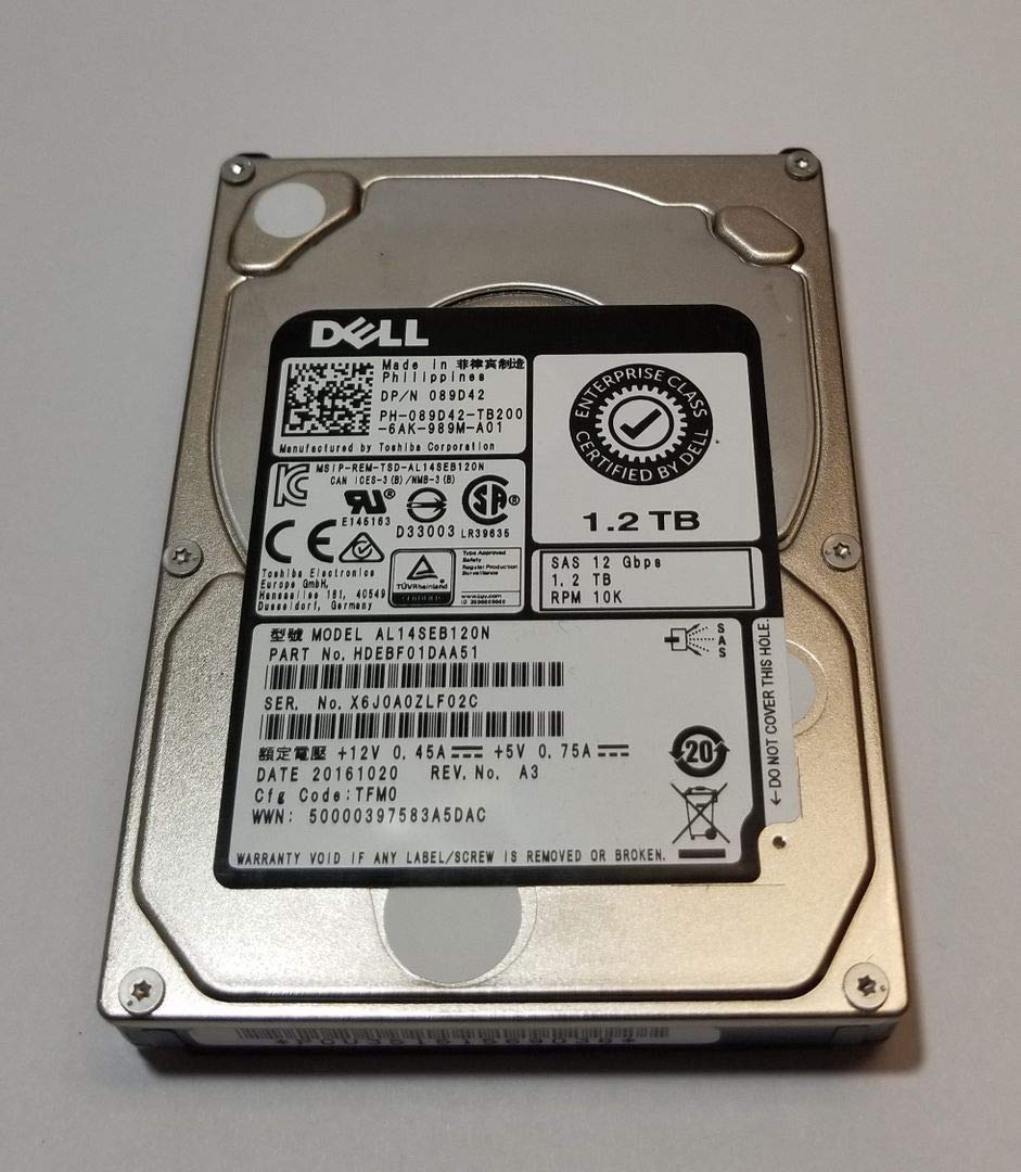 Amazon.com: Toshiba 1.2TB HDD 10K RPM 2.5