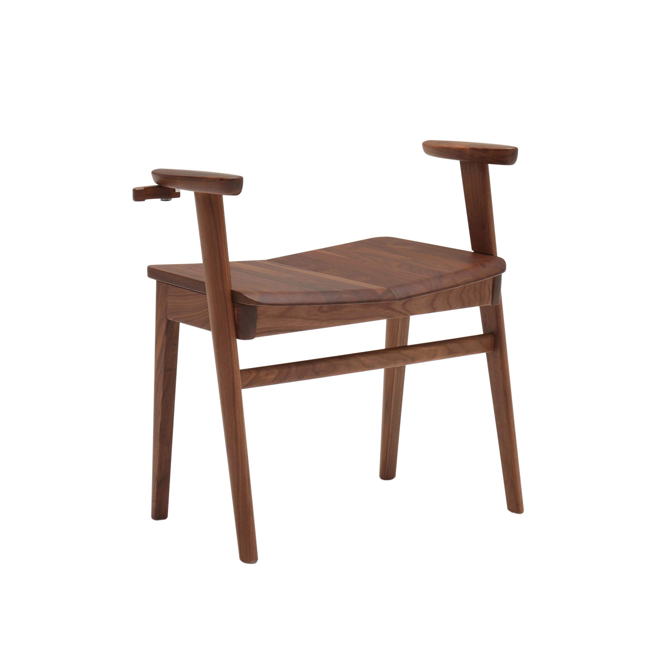 Amazon.co.jp: 【カリモク正規品】 アーム付 スツール ウォールナット