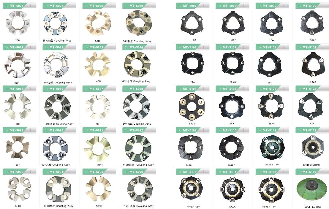 Amazon.com: 4464407 Coupling Assy with Hub Fits Hitachi Excavator