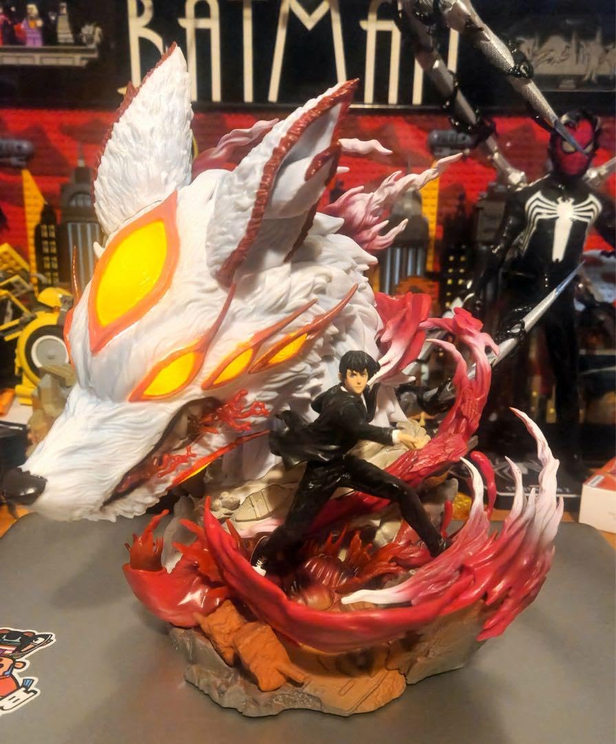 Amazon | チェンソーマン 早川アキ 狐の悪魔 フィギュア 24cm