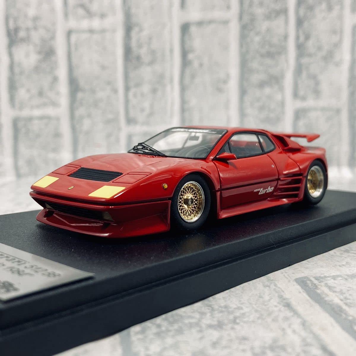 Amazon.co.jp: BBR 1/43 1984年型 フェラーリ 512BB ケーニッヒ ツイン