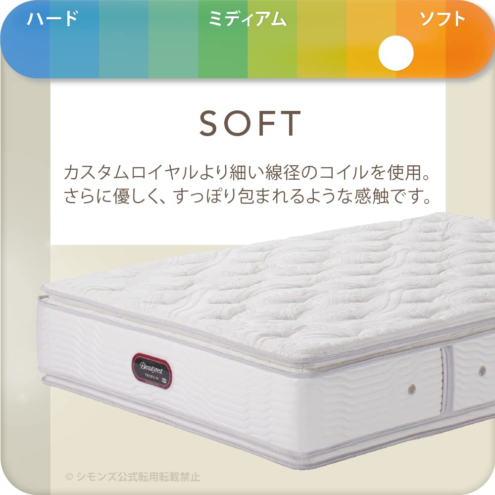 Amazon｜シモンズ(Simmons) 正規品 マットレス ダブル ビューティー