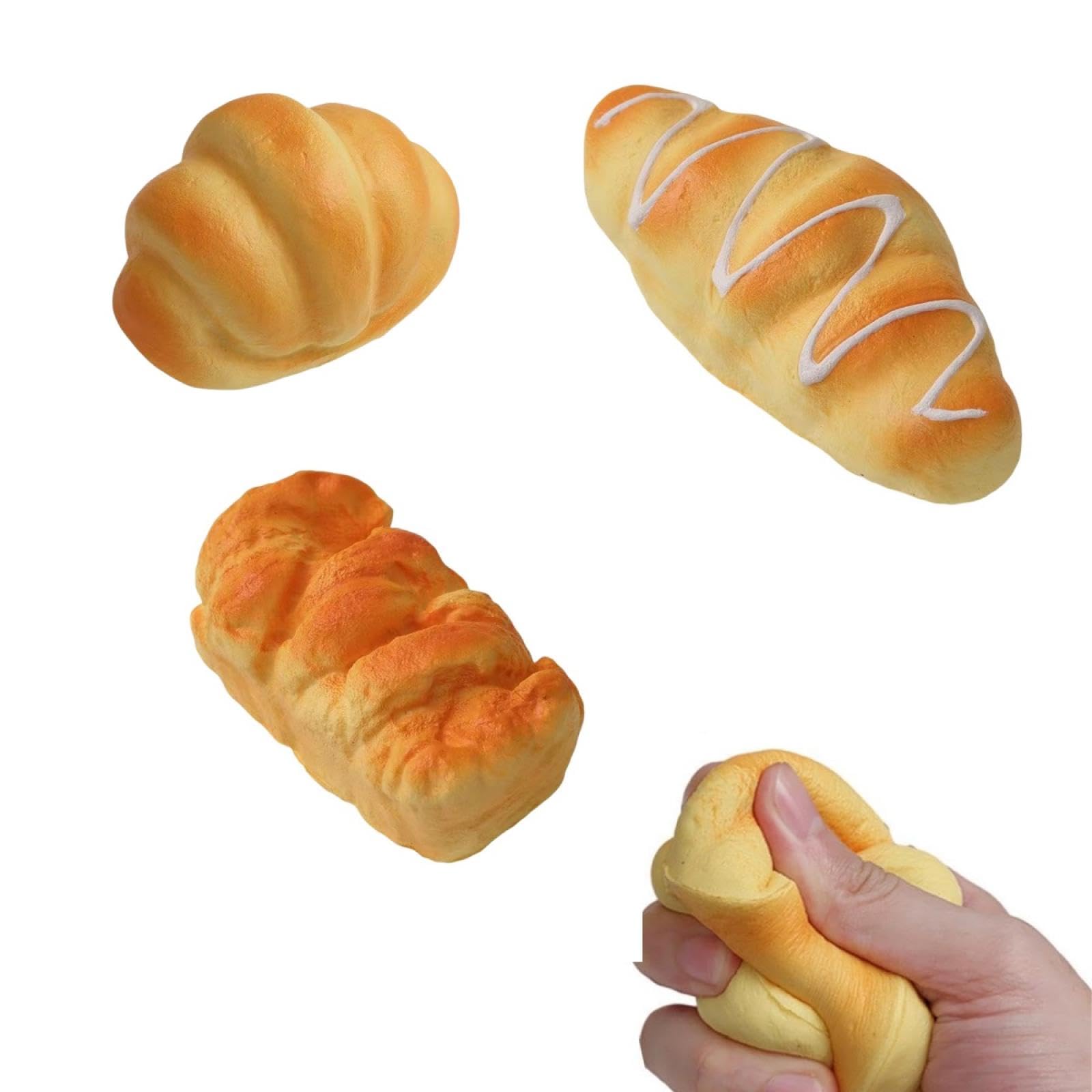 Amazon.co.jp: パンスクイーズおもちゃ スクイーズ パン おもちゃ