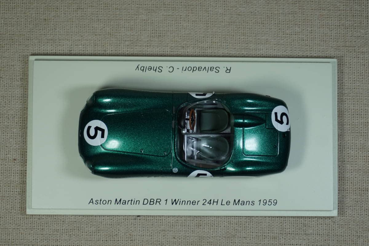 Amazon | 1/43 ルマン 初優勝 spark Aston Martin DBR1#5 1959 Le Mans