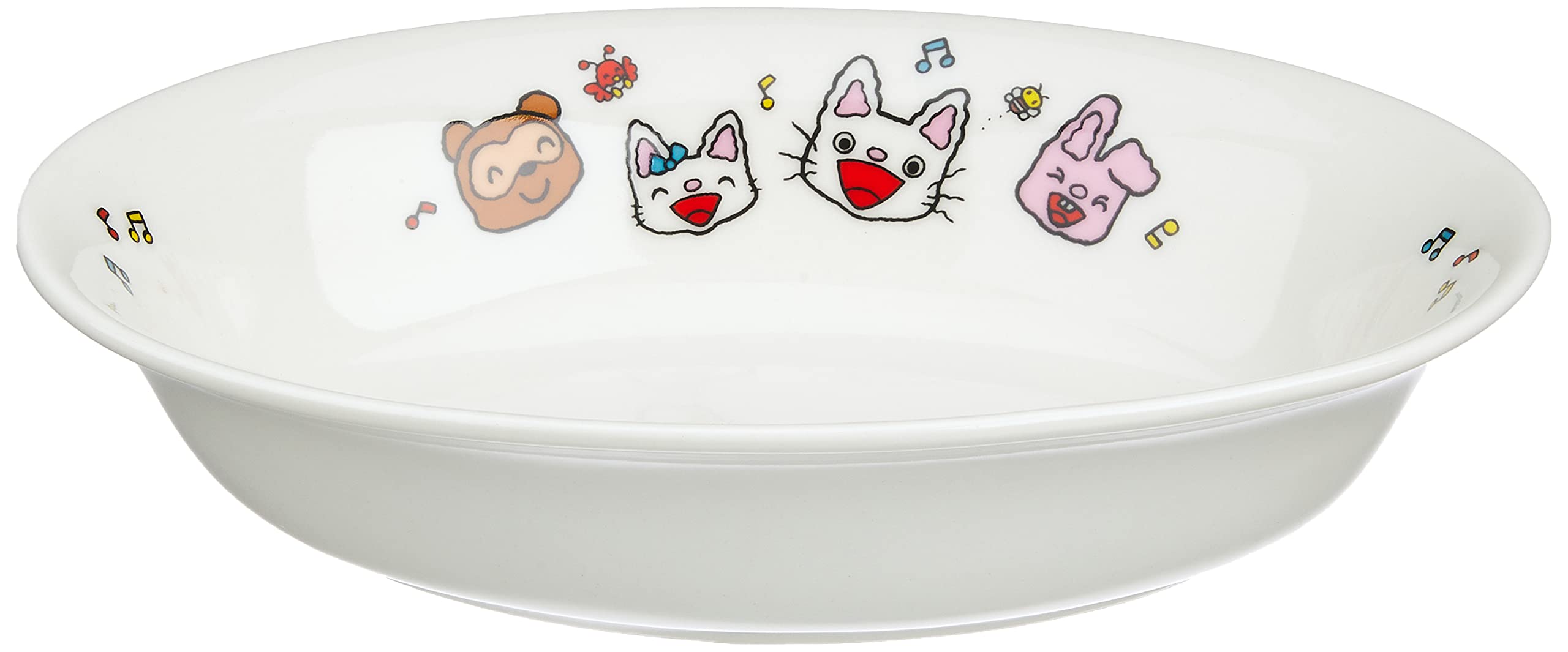 Amazon｜「 ノンタン 」 カレー皿 820114｜子ども用プレート