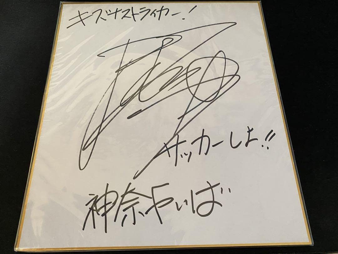 Amazon.co.jp: 当選証書付き 声優 保志総一朗 直筆サイン色紙 z
