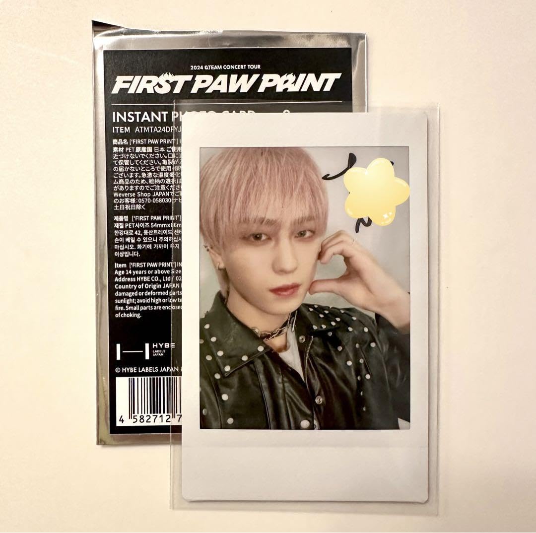 &TEAM タキ 月狼 チェキサイン トレカ &TEAM タキ 月狼 チェキサイン