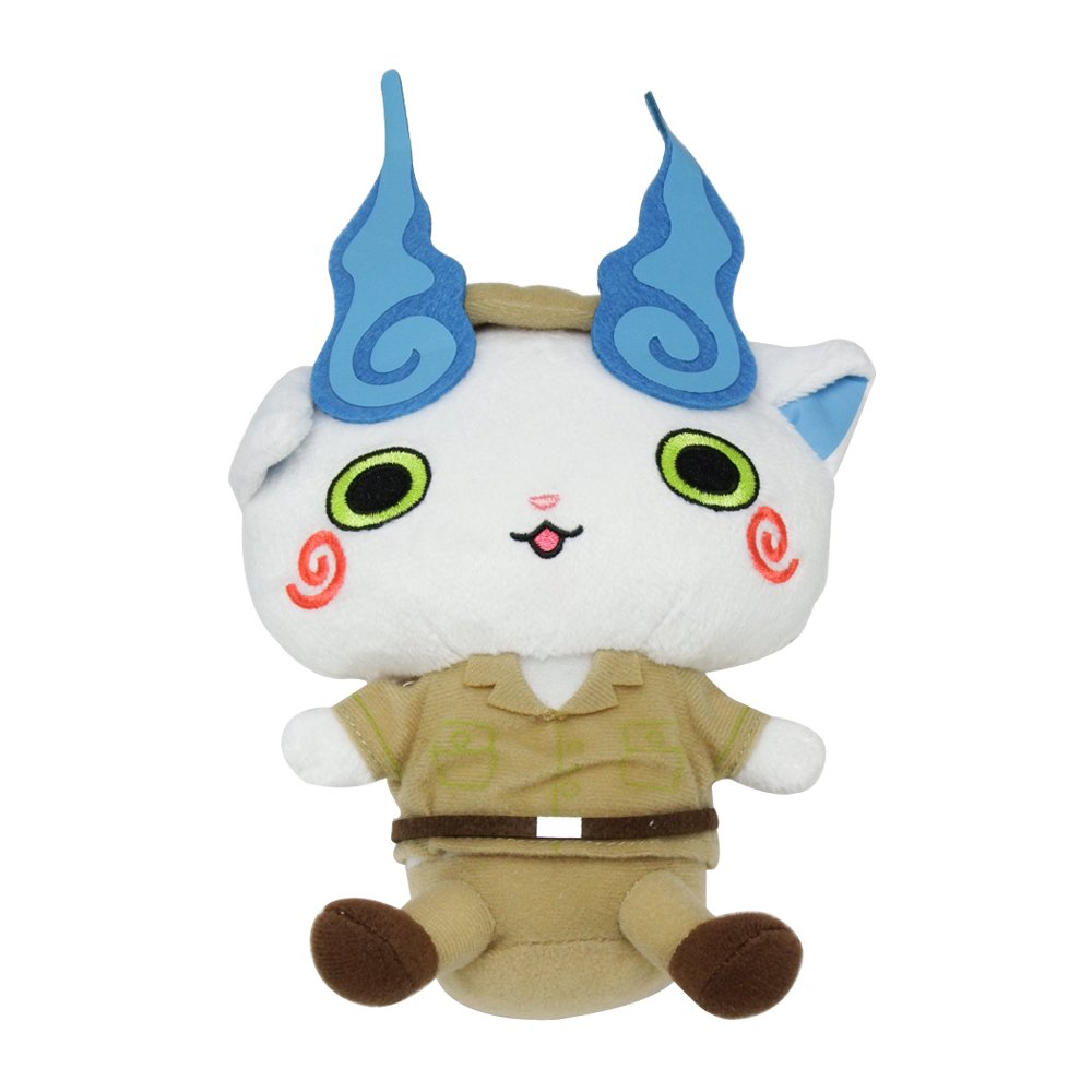 Amazon.co.jp: 妖怪ウォッチ DXくったりぬいぐるみだニャン コマさん