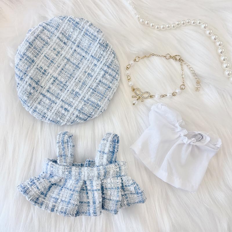 Amazon.co.jp: 【ぬい服】 ツイードぬい服【10~15cm用】 ワンピース