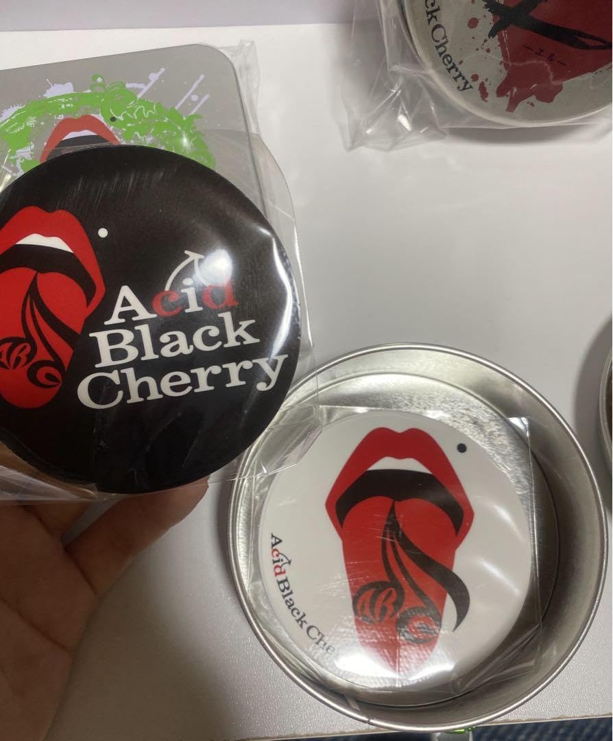 Amazon | Acid Black Cherry 缶 ステッカーセット | シール