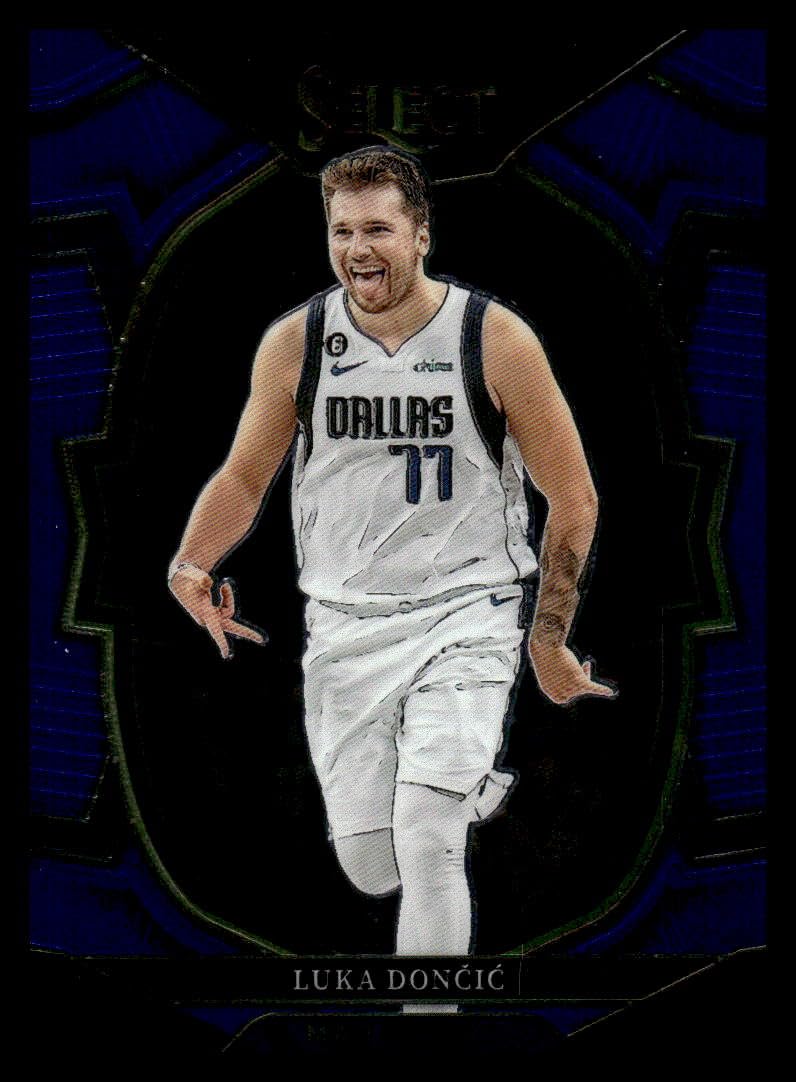 Amazon.com: 2022-23 Panini Select Blue #51 Luka Doncic Concourse