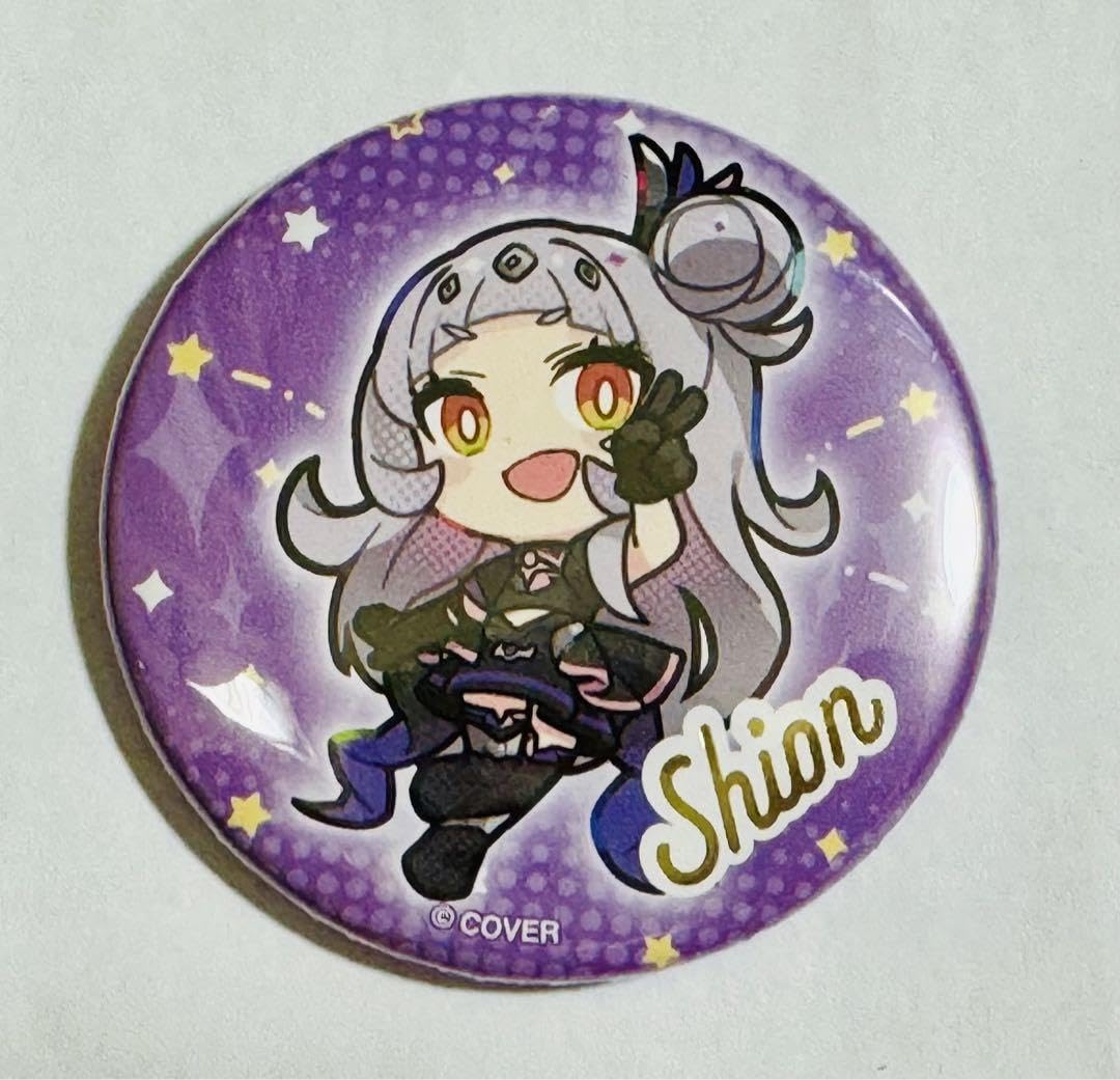 Amazon.co.jp: ホロウィッチ 紫咲シオン 缶バッジ ホロ ライブ C104