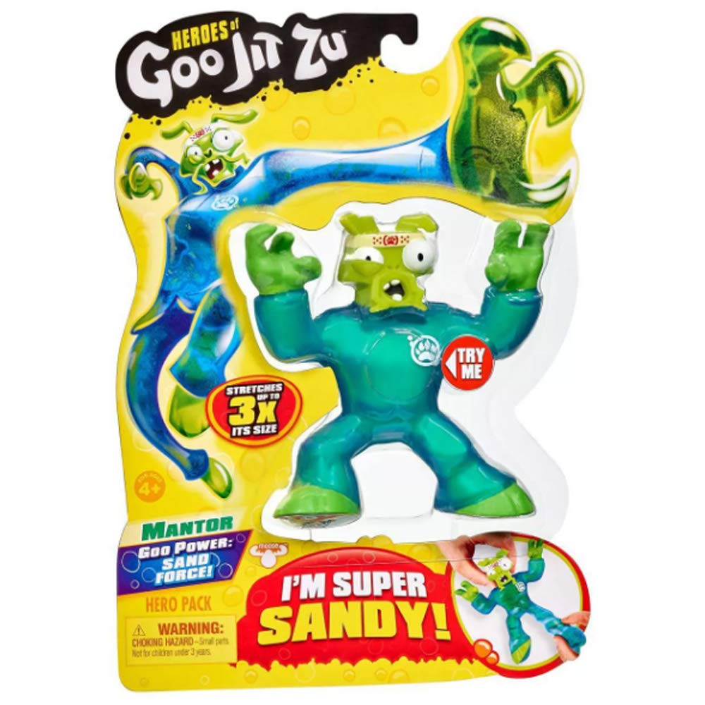 Amazon.com: Heroes of Goo Jit Zu Gjz S1 W3 Hero SGL Pk - Mantor