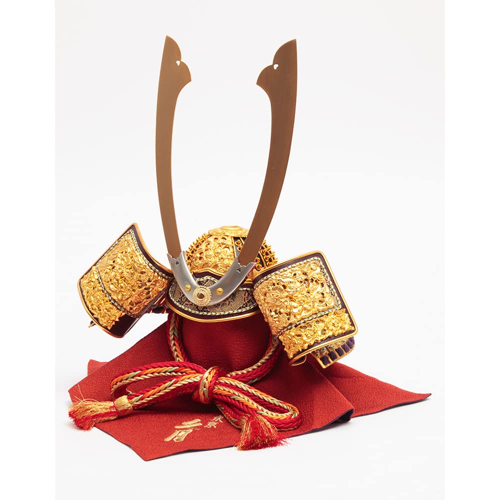 Amazon | 久月official 五月人形 毛氈三段 兜飾り 3GR-K31-Z | 兜飾り