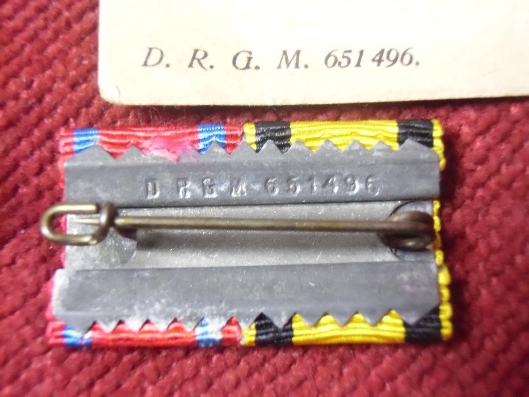 W帝政ドイツ軍＊ヴュルテンベルク王国＊官給品2連略綬（実物）