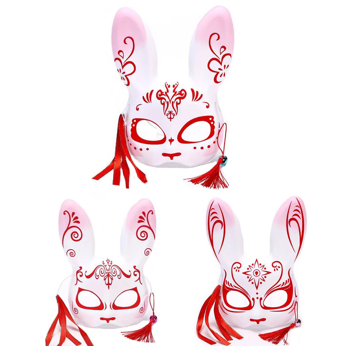 Amazon.co.jp: 2023年 卯年 お面 うさぎ 仮面マスク うさぎ コスプレ
