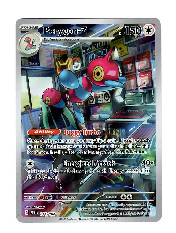 Amazon.com: Pokemon - Porygon-Z 214/182 - Paradox Rift