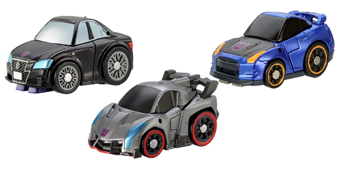 Amazon.co.jp: トランスフォーマー QTFS02 ディセプティコン幹部3体