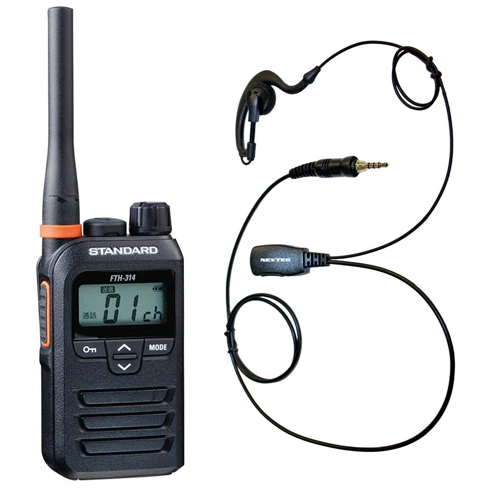 Amazon.co.jp: スタンダード FTH-314 + 耳掛けイヤホンマイク NH-23WP