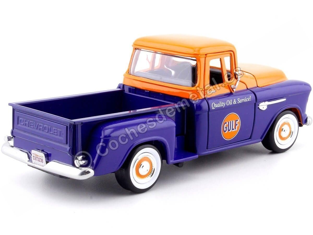 Amazon.com: Motormax 1955 Chevrolet 5100 Stepside Pickup Truck