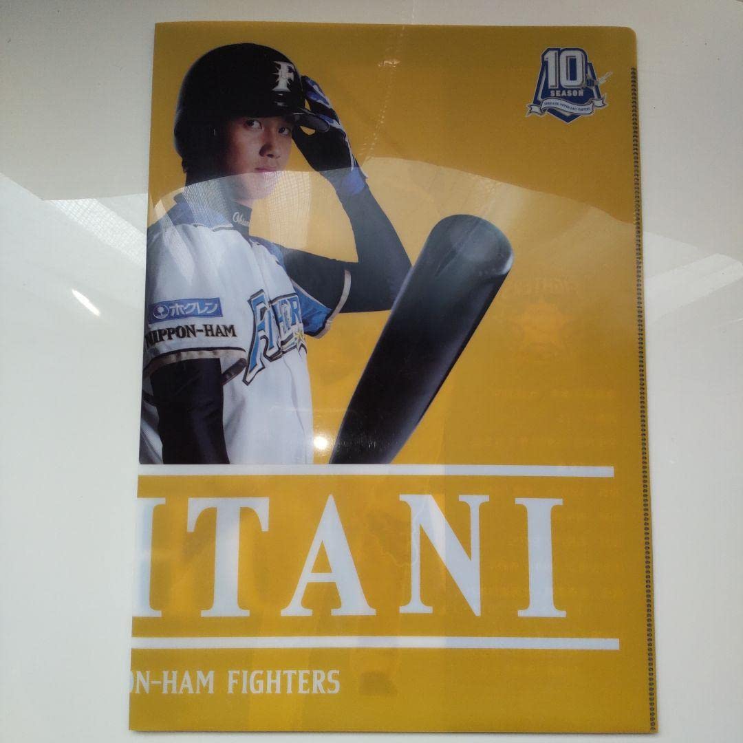 大谷翔平 日ハムプロ初登板試合の観戦証明書とクリアファイル 大谷翔平