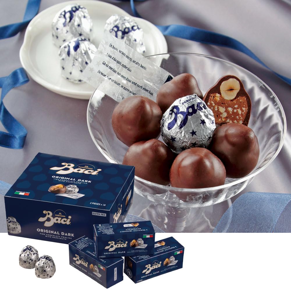 Amazon | イタリア Baci バッチ ミニチョコレート 小箱(2粒入り)×16箱