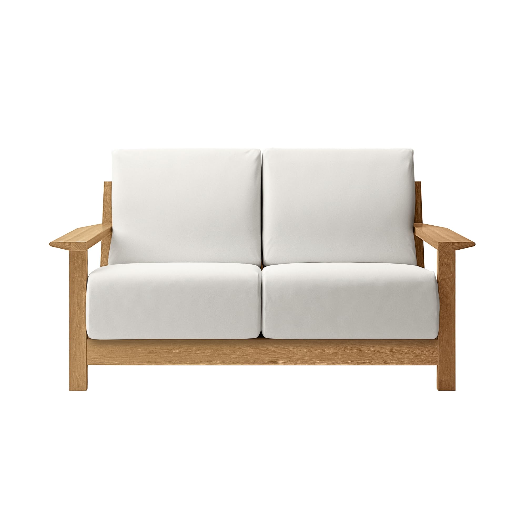 Amazon｜無印良品 ソファ本体 幅148×奥行96×高さ82.5cm 木製フレーム 2