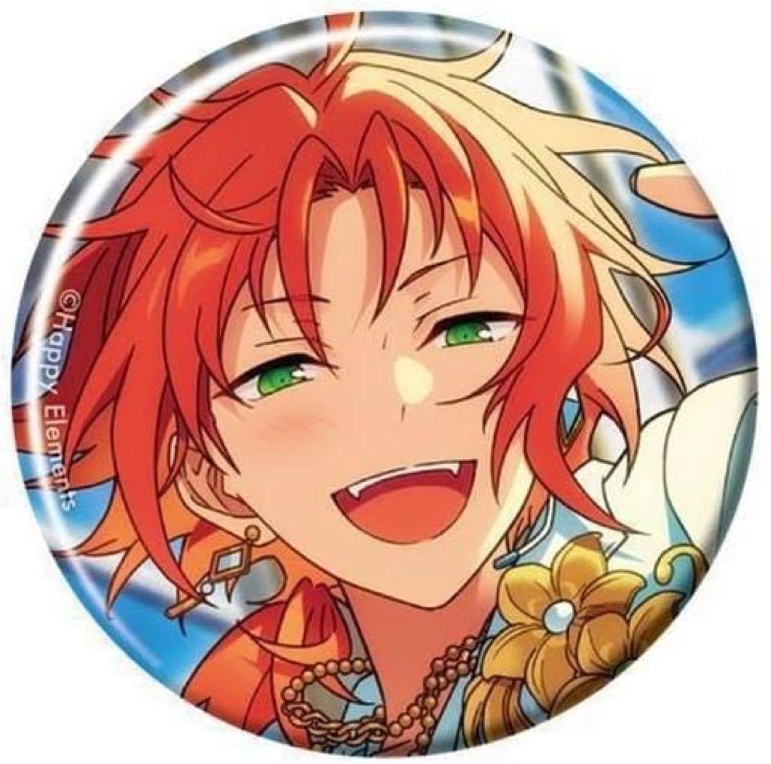 レオ あんさんぶるスターズ あんスタ 中国 招募缶バッジ 開花後 限定