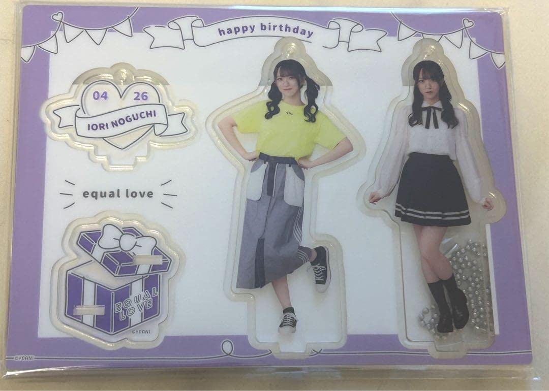 Amazon.co.jp: イコラブ 野口衣織 生誕記念セット アクスタ 生写真