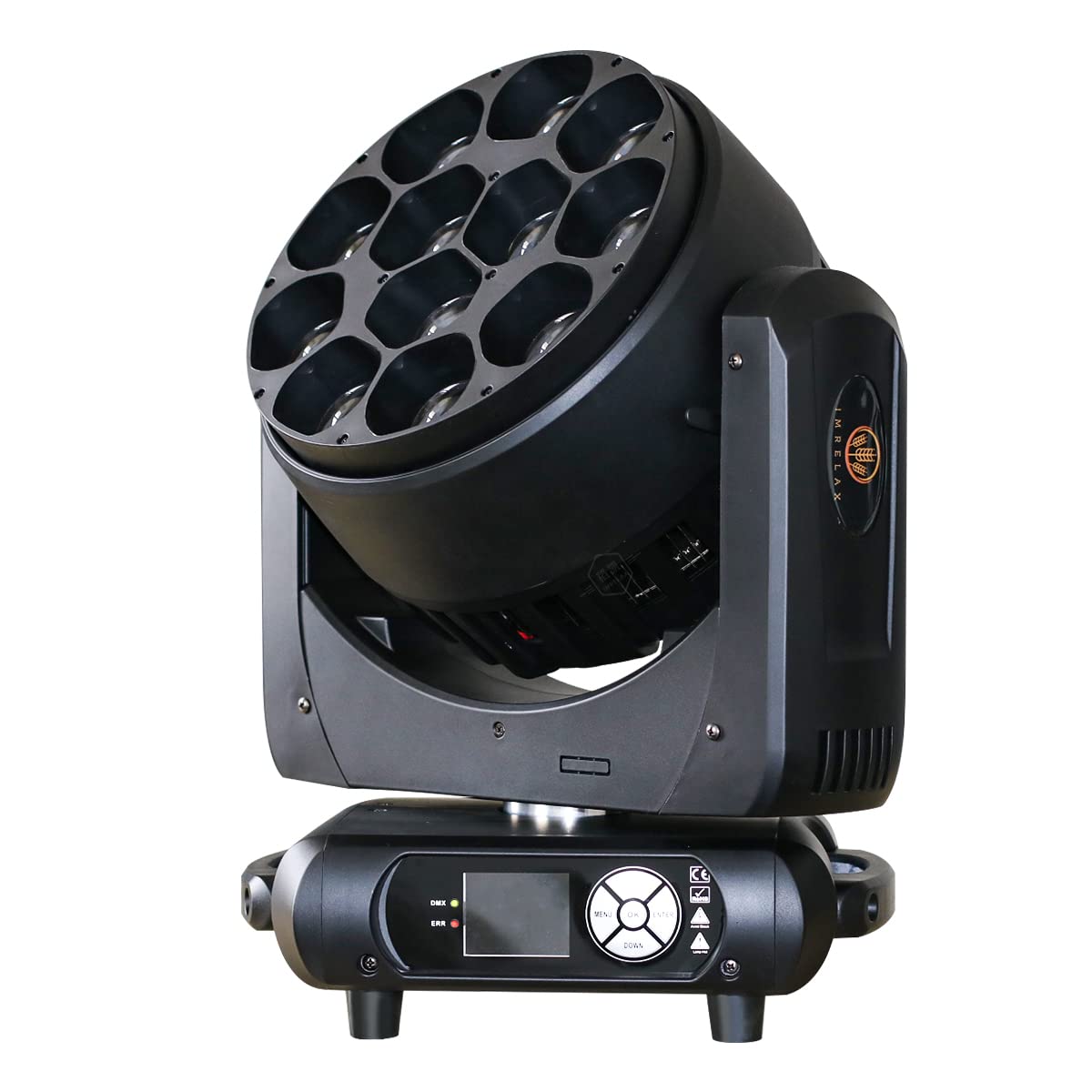 Amazon.co.jp : IMRELAX 12x40W RGBW 4in1 LED 舞台照明 ズーム ビーム