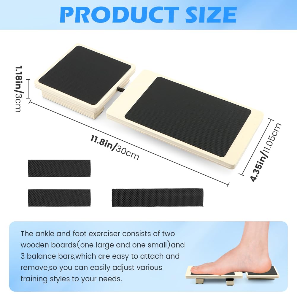 Amazon | 足首強化、足首足強化エクササイズ、捻挫用、黒板フット