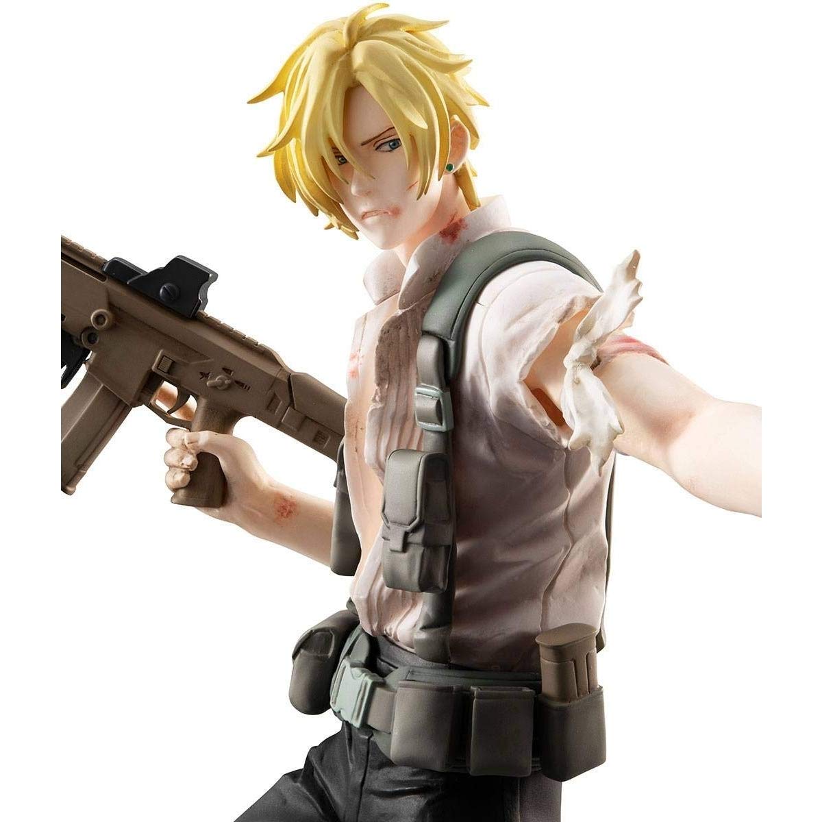 Amazon.com: Banana Fish: Ash Lynx GEM Series PVC Figure : Toys & Games