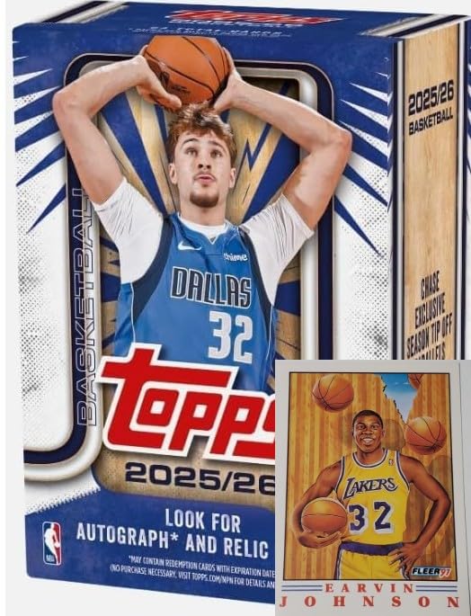 Amazon.com: 2025-26 TOPPS Basketball Card BLASTER Box w/84 Cards