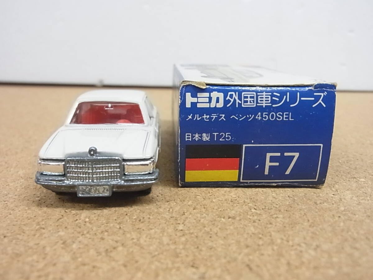 Amazon | トミカ 日本製◎ 青箱 F7 メルセデス ベンツ 450SEL