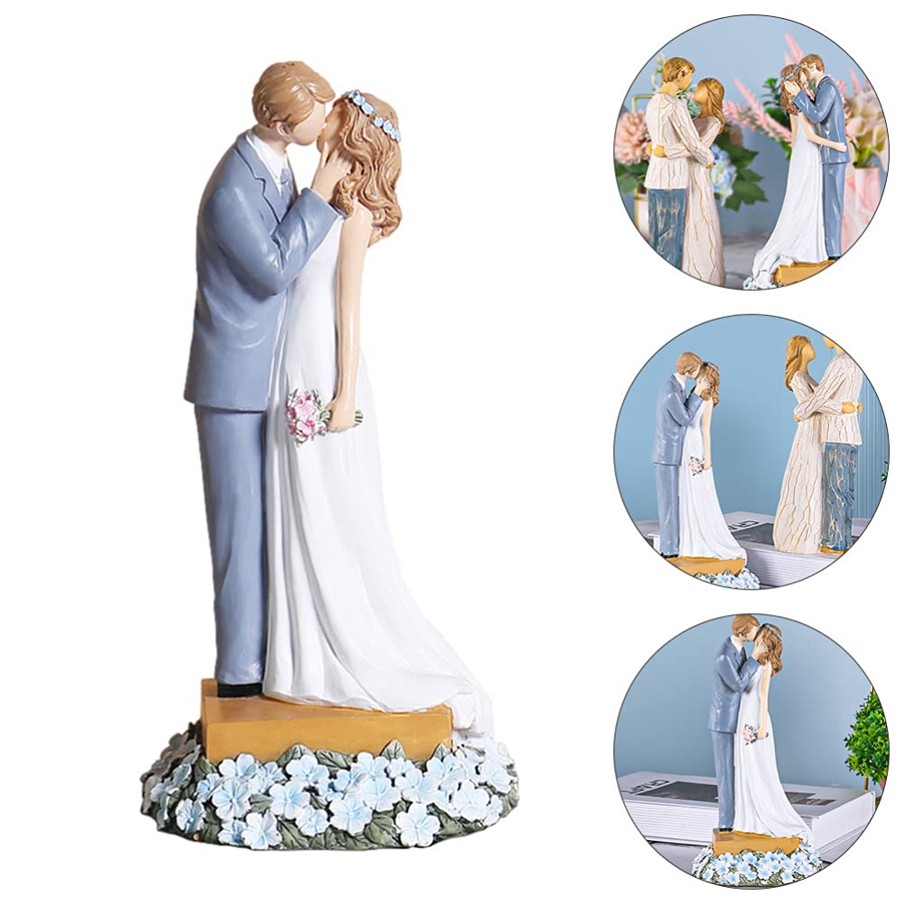 Amazon.co.jp: BESTOYARD カップルフィギュア 花嫁 花婿トッパー