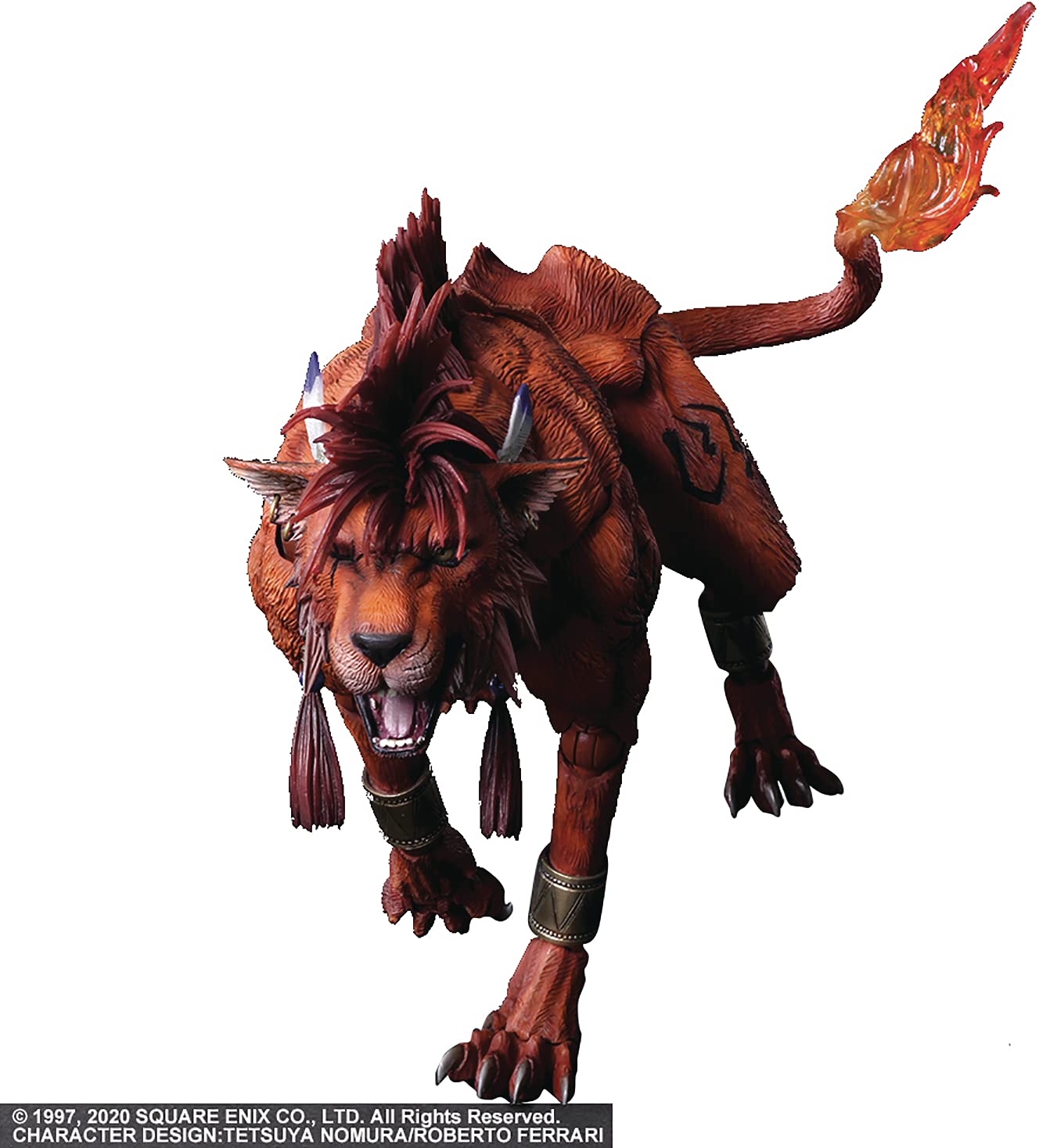 Amazon.com: Final Fantasy VII Remake: Red XIII Play Arts Kai