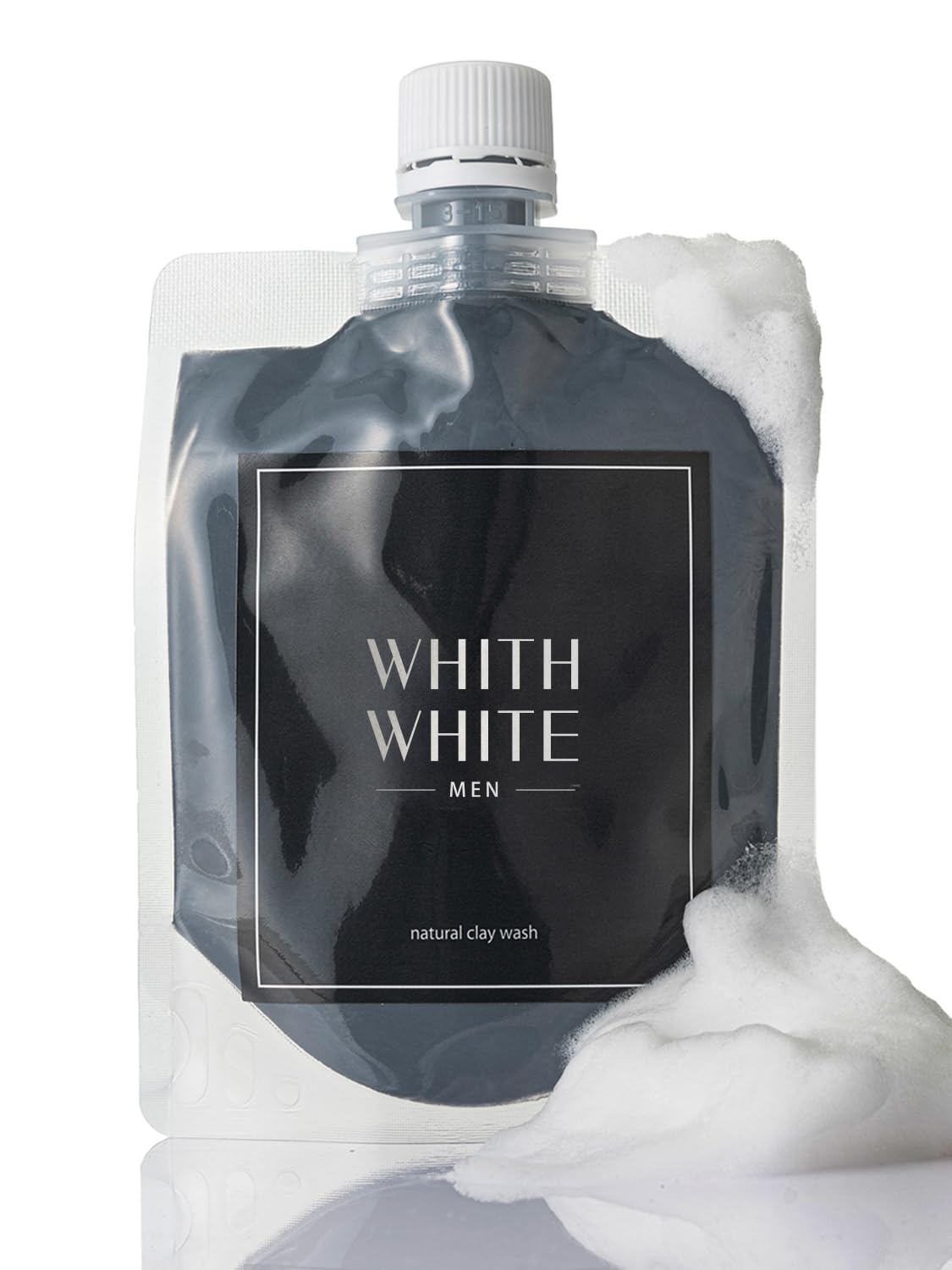 Amazon | 【泥×炭、濃密泡で黒ずみケア】フィスホワイト メンズ 洗顔