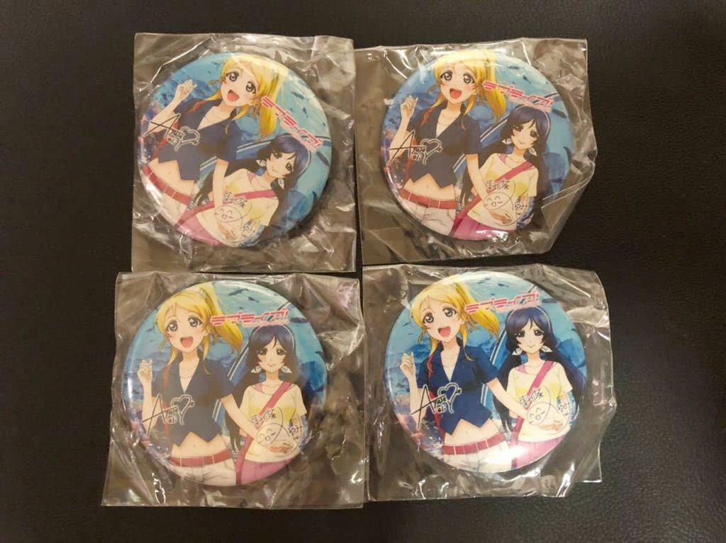 Amazon.co.jp: う 映画 ラブライブ グッズ 痛バッグ 缶バッジ セット