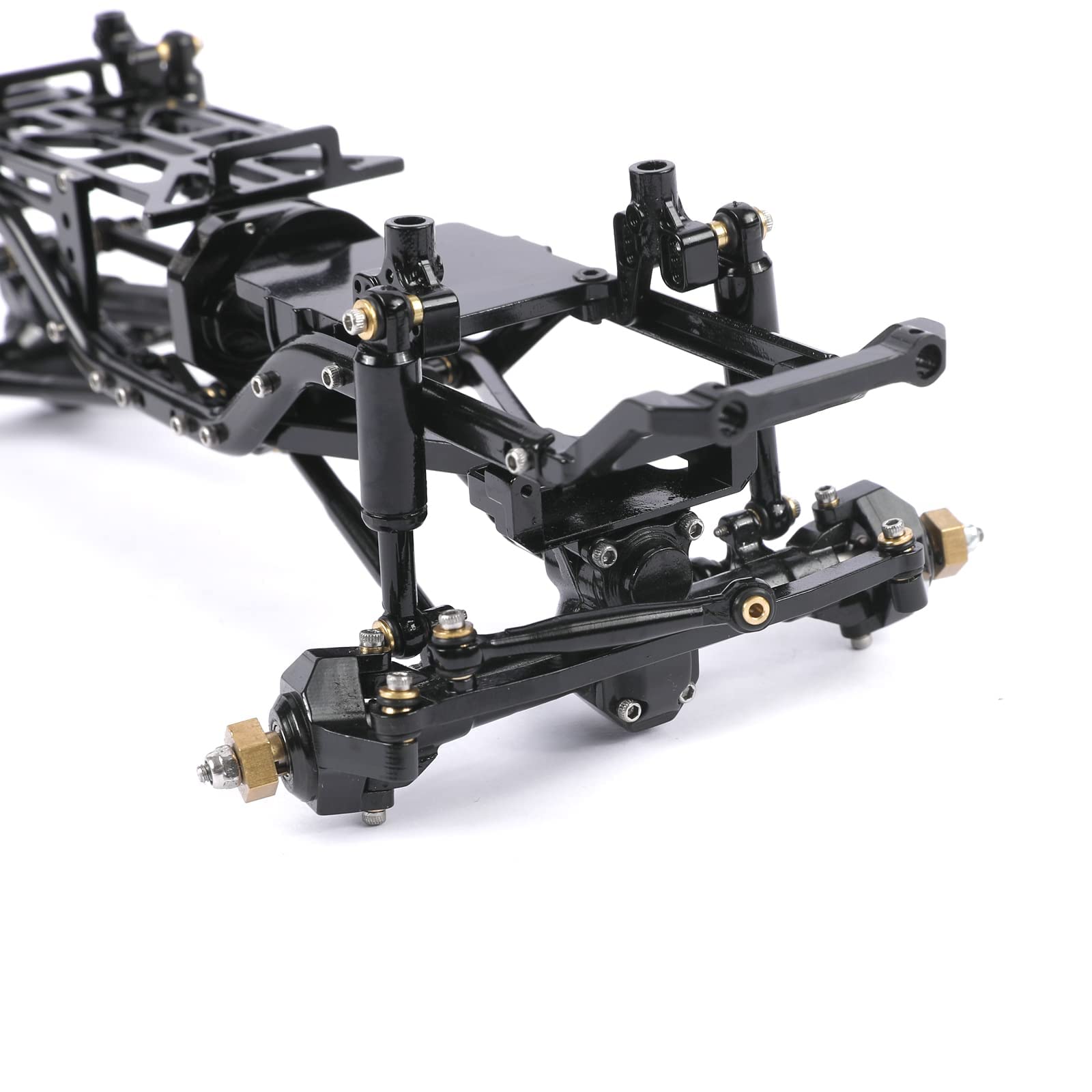 Amazon | 1/24 RCクローラー アルミニウム合金ボディ組み立てフレーム