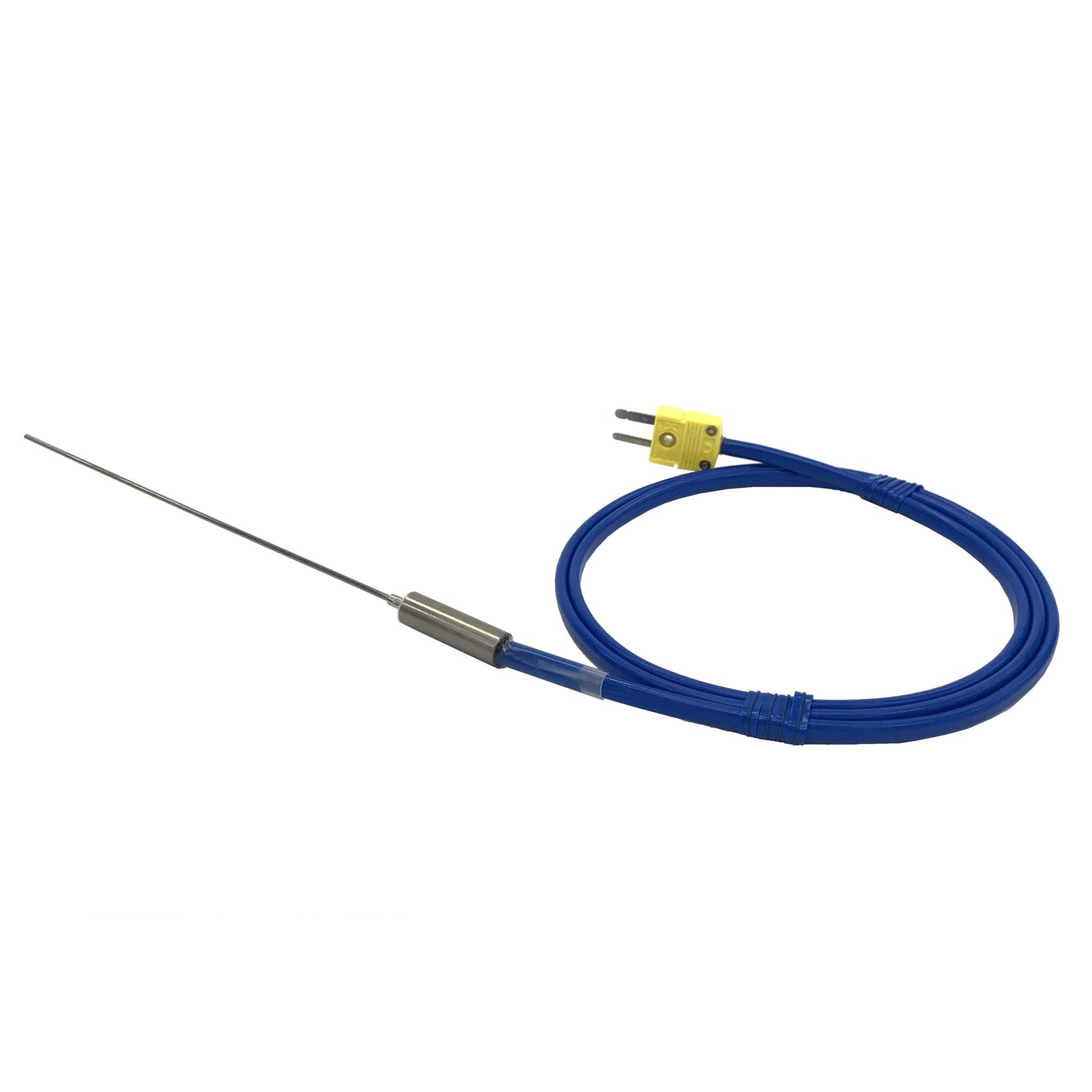 Amazon | K型シース熱電対(φ1.6) 耐熱ビニール被覆（EXD) 温度センサー