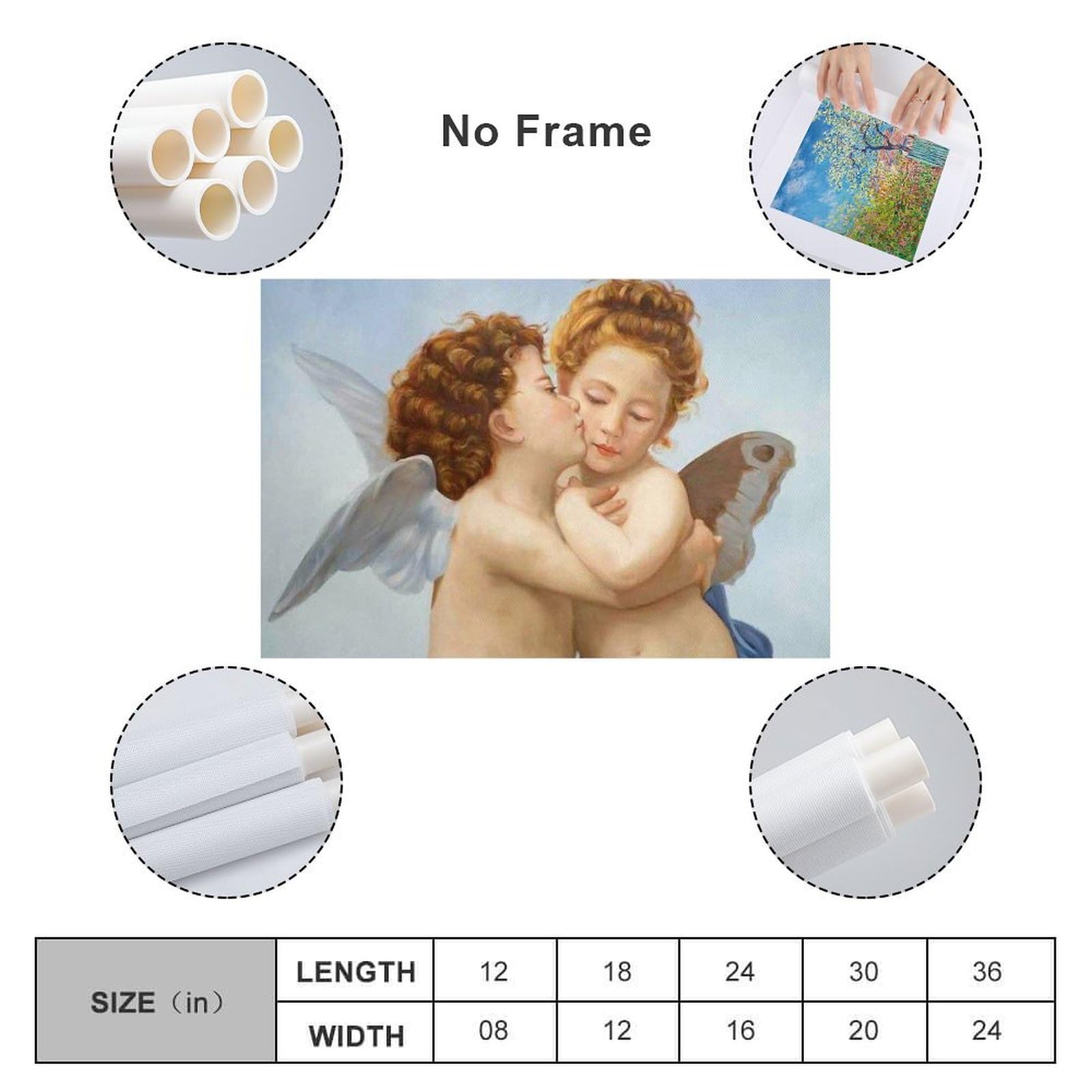 Amazon.co.jp: ウィリアム・アドルフ・ブグロー『 ファースト・キス