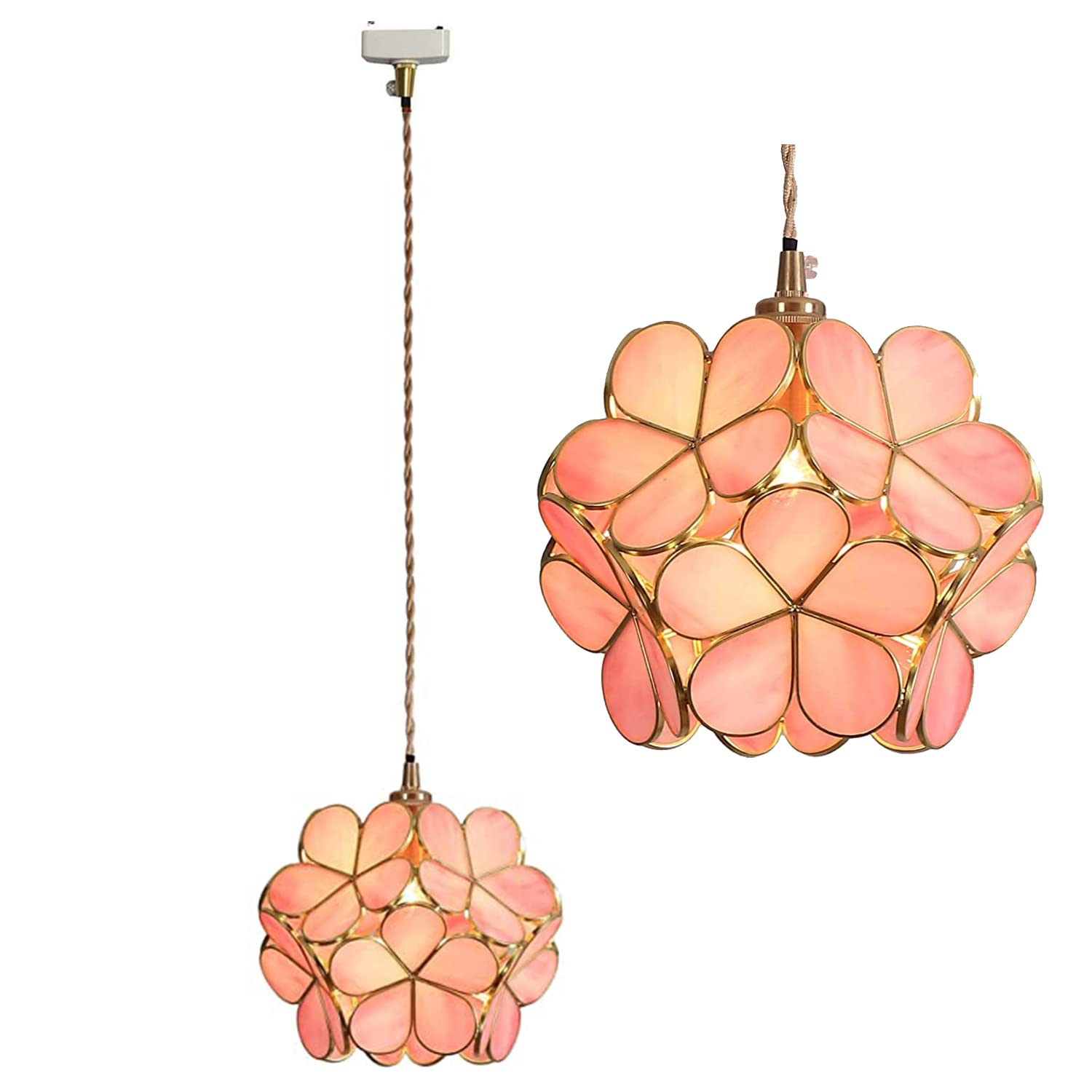 Amazon.co.jp : Bieye照明L10742 ステンドグラスランプ シーリング