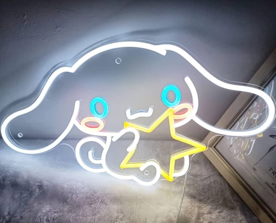 Amazon.co.jp: Cinnamoroll ネオンサイン| シナモロールナイトライト