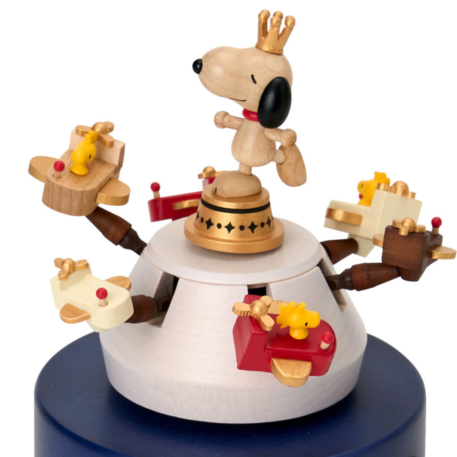 Amazon | サンリオ(SANRIO) 木製オルゴール 遊園地 スヌーピー