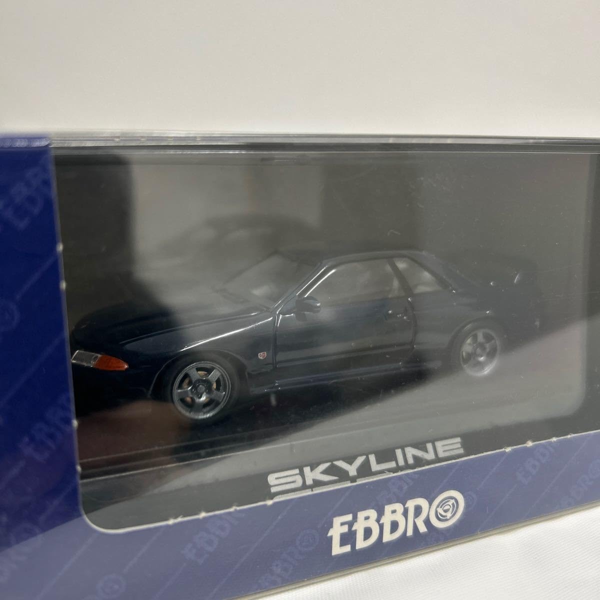 Amazon | EBBRO 1/43 NISSAN SKYLINE GT-R BNR32 Dark Blue エブロ