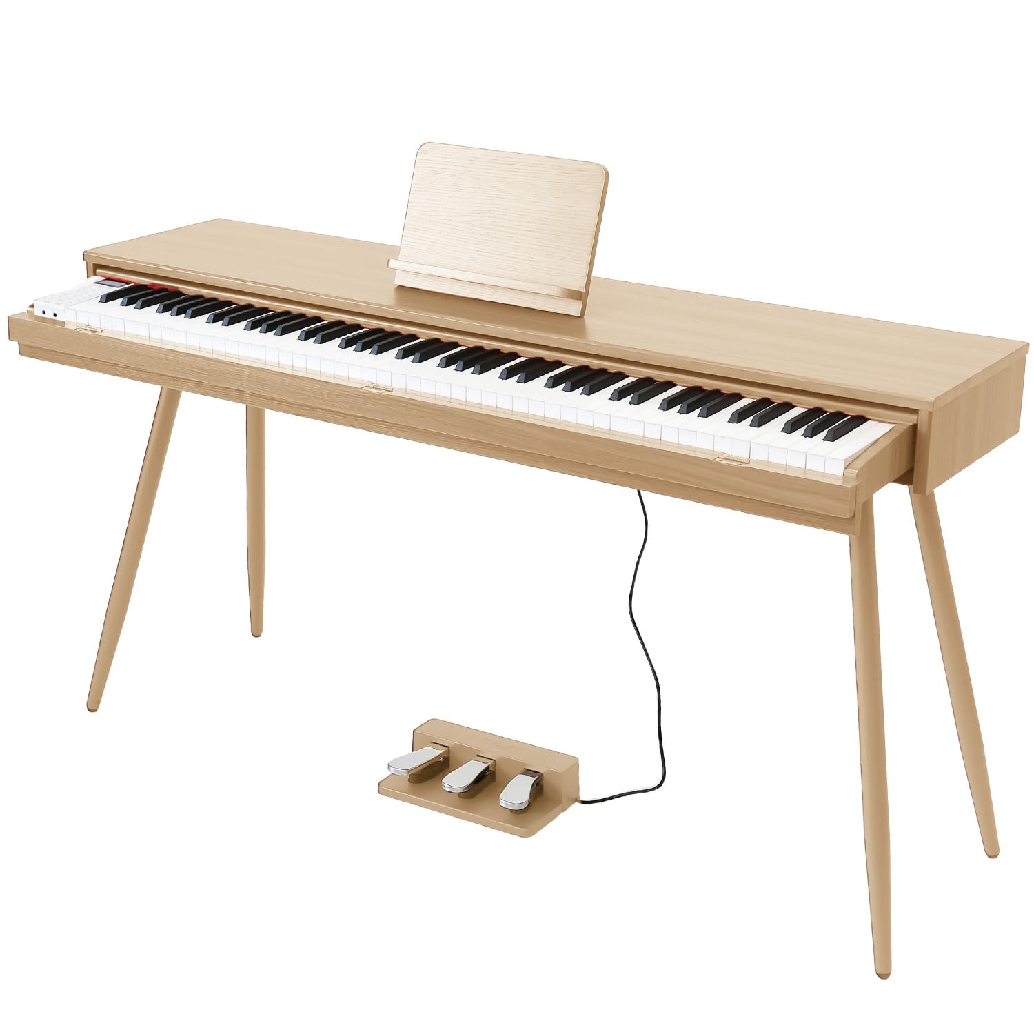 Amazon | [MRG] 電子ピアノ 引き出し式 88鍵盤 木製 MIDI対応 楽譜